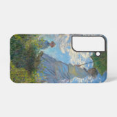 Claude Monet - Die Promenade, Frau mit Sonnenschir Samsung Galaxy Hülle (Rückseite (Horizontal))
