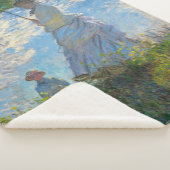 Claude Monet - Die Promenade, Frau mit Sonnenschir Sherpadecke (3/4)