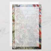 Claude Monet | die Rue Montorgueil, Paris Briefpapier (Vorne/Hinten)