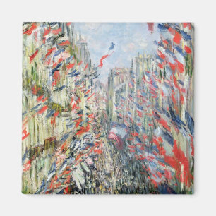 Claude Monet   die Rue Montorgueil, Paris Magnet