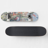Claude Monet | die Rue Montorgueil, Paris Skateboard (Horizontal)