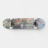 Claude Monet | die Rue Montorgueil, Paris Skateboard (Horizontal)