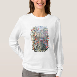 Claude Monet   die Rue Montorgueil, Paris T-Shirt