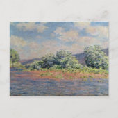 Claude Monet | die Seine am Hafen-Villez, c.1890 Postkarte (Vorderseite)