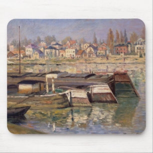 Claude Monet die Seine bei Asnieres, 1873 Mousepad