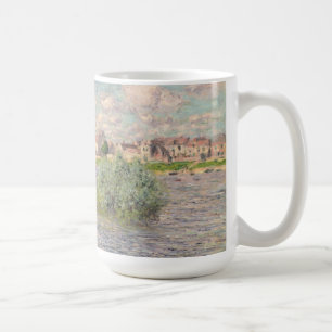Claude Monet   die Seine bei Lavacourt Kaffeetasse