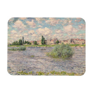 Claude Monet die Seine bei Lavacourt Magnet