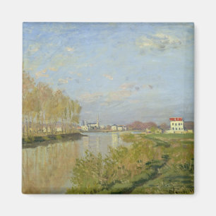 Claude Monet   die Seine in Argenteuil, 1873 Magnet