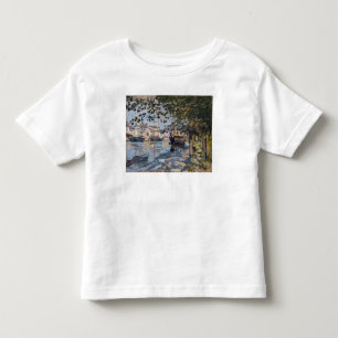 Claude Monet die Seine in Rouen, 1872 Kleinkind T-shirt