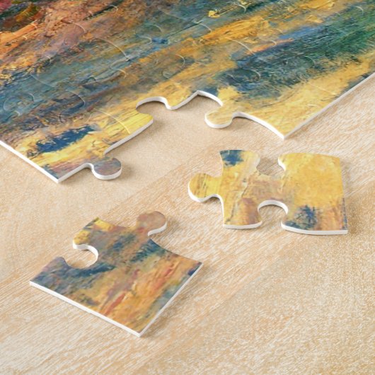 Claude Monet: Die Straße nach Monte Carlo Puzzle (Seite)