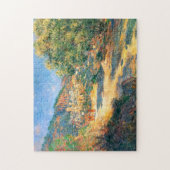 Claude Monet: Die Straße nach Monte Carlo Puzzle (Vertikal)