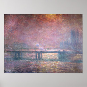Claude Monet die Themse bei Charing Cross, 1903 Poster