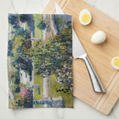 Claude Monet - Die Tuileries Gärten Geschirrtuch (Viertel Falte)