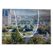 Claude Monet - Die Tuileries Gärten Große Geschenktüte (Rückseite)