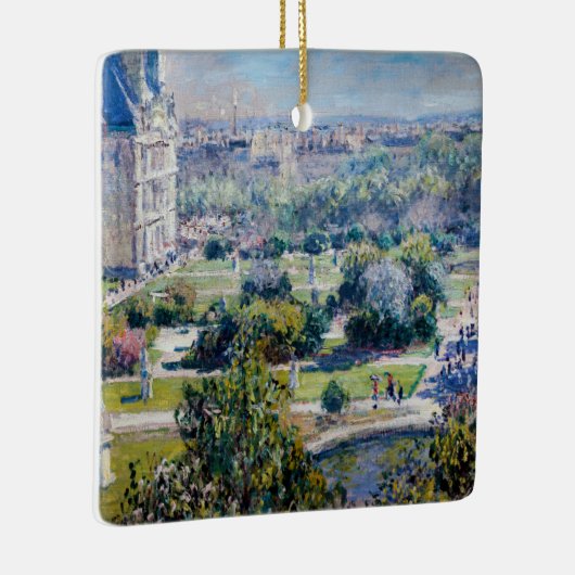 Claude Monet - Die Tuileries Gärten Keramikornament (Rechts)