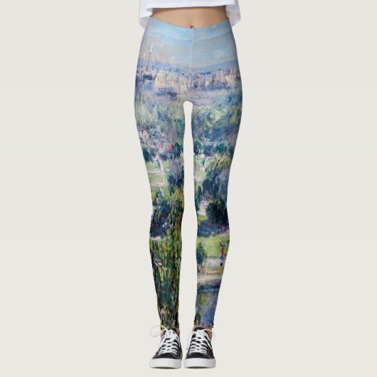 Claude Monet - Die Tuileries Gärten Leggings (Vorderseite)