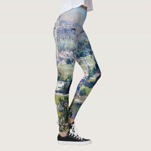 Claude Monet - Die Tuileries Gärten Leggings (Rechts)