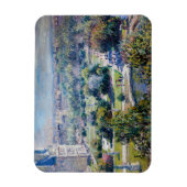 Claude Monet - Die Tuileries Gärten Magnet (Vertikal)