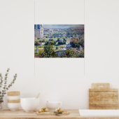 Claude Monet - Die Tuileries Gärten Poster (Küche)