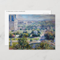 Claude Monet - Die Tuileries Gärten