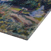 Claude Monet - Die Tuileries Gärten Schneidebrett (Ecke)