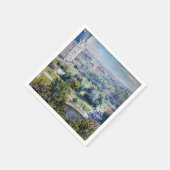 Claude Monet - Die Tuileries Gärten Serviette (Ecke)