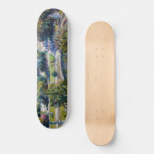 Claude Monet - Die Tuileries Gärten Skateboard (Vorderseite)