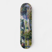 Claude Monet - Die Tuileries Gärten Skateboard (Vorderseite)