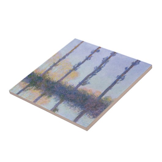 Claude Monet | Die vier Bäume Fliese (Seite)