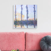 Claude Monet | Die vier Bäume Leinwanddruck (Insitu (Wohnzimmer))
