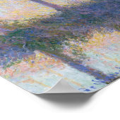 Claude Monet | Die vier Bäume Poster (Ecke)