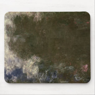 Claude Monet   die Wasserlilien die Wolken, Mousepad