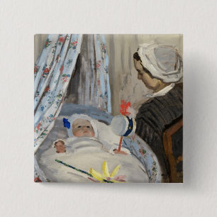 Claude Monet die Wiege, Camille mit Sohn Jean Button