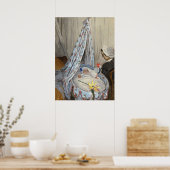 Claude Monet | Die Wiege, Camille und Sohn Jean Poster (Küche)