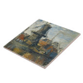 Claude Monet - Die Windmühle am Onbekende Fliese (Seite)