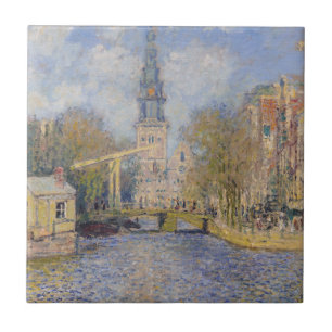 Claude Monet - Die Zuiderkerk, Amsterdam Fliese