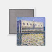 Claude Monet - Dogenpalast Magnet (Vorderseite/Rückseite)