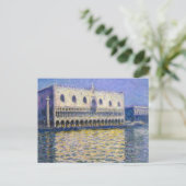 Claude Monet - Dogenpalast Postkarte (Stehend Vorderseite)
