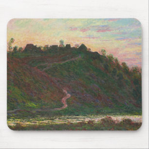 Claude Monet - Dorf La Roche-Blond Mousepad