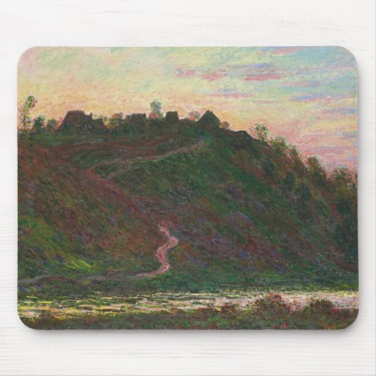 Claude Monet - Dorf La Roche-Blond Mousepad (Vorne)