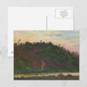 Claude Monet - Dorf La Roche-Blond Postkarte (Vorne/Hinten)