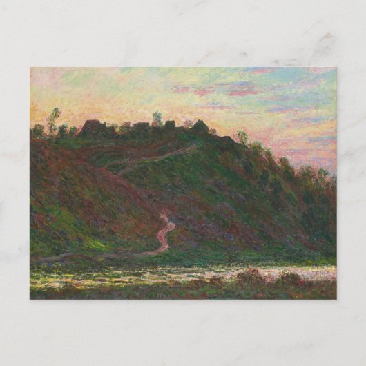 Claude Monet - Dorf La Roche-Blond Postkarte (Vorderseite)