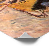 Claude Monet - Drei Fischerboote Poster (Ecke)