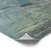 Claude Monet - Druck - Sonnenaufgang 1872 Poster (Ecke)