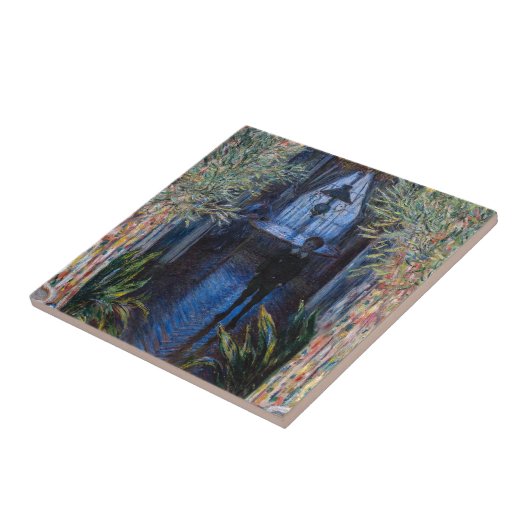 Claude Monet - Ecke der Wohnung Fliese (Seite)