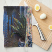 Claude Monet - Ecke der Wohnung Geschirrtuch (Viertel Falte)