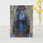 Claude Monet - Ecke der Wohnung Karte (Gelbe Blume)