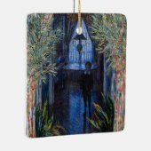 Claude Monet - Ecke der Wohnung Keramikornament (Rechts)