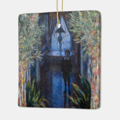 Claude Monet - Ecke der Wohnung Keramikornament (Links)