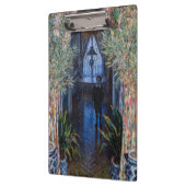 Claude Monet - Ecke der Wohnung Klemmbrett (Links)